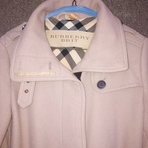 Burberry Military Coat (Sz10, Beige)